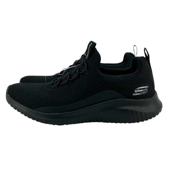 Skechers | Men's Slip On Running Shoes | Black | Size 13 - Picture 3 of 5